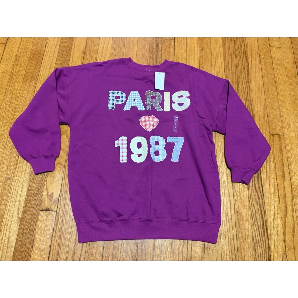 Cold Crush Paris 1987 Retro Sweatshirt Size Medium